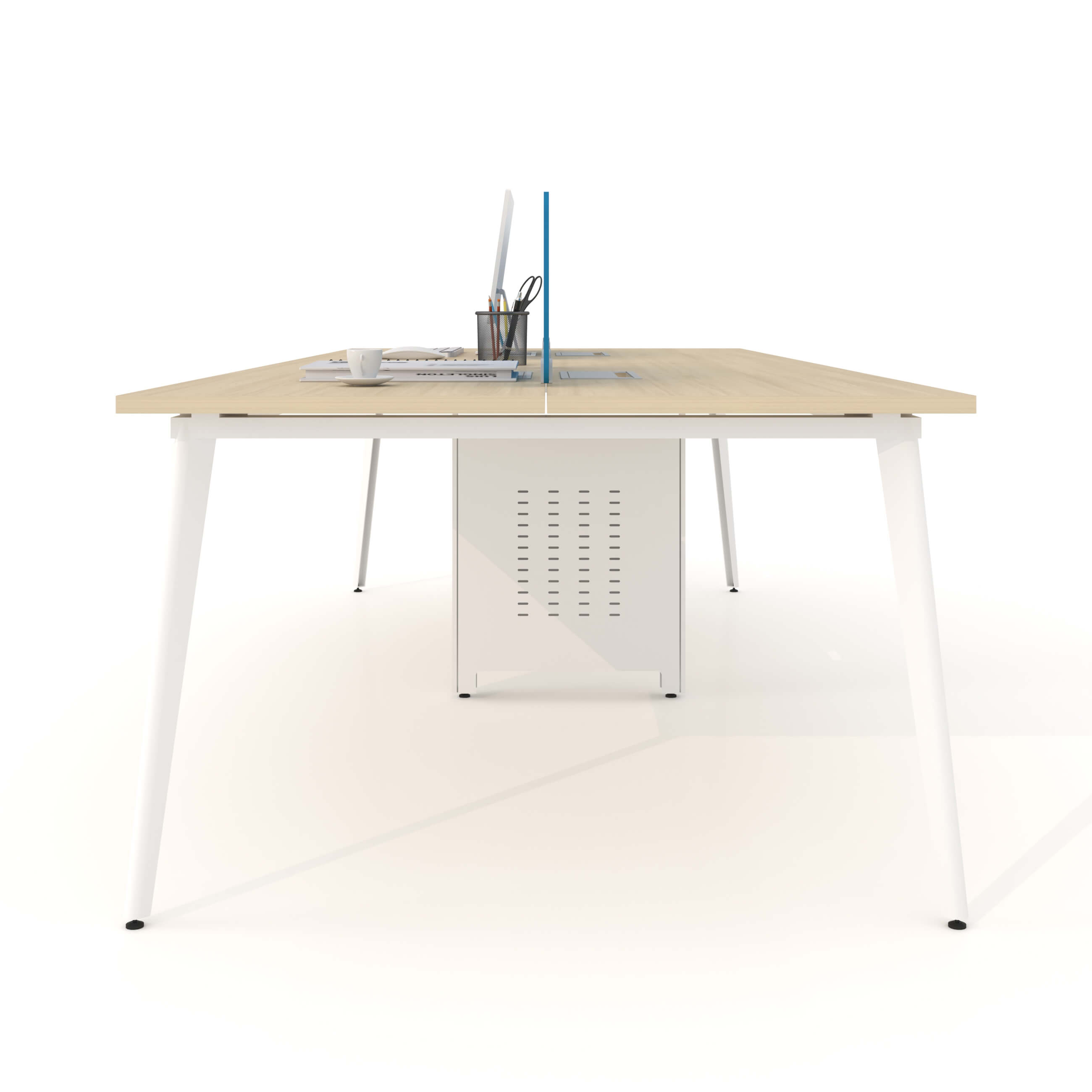 사무실을 위한 안정적인 강철 확장형 테이블